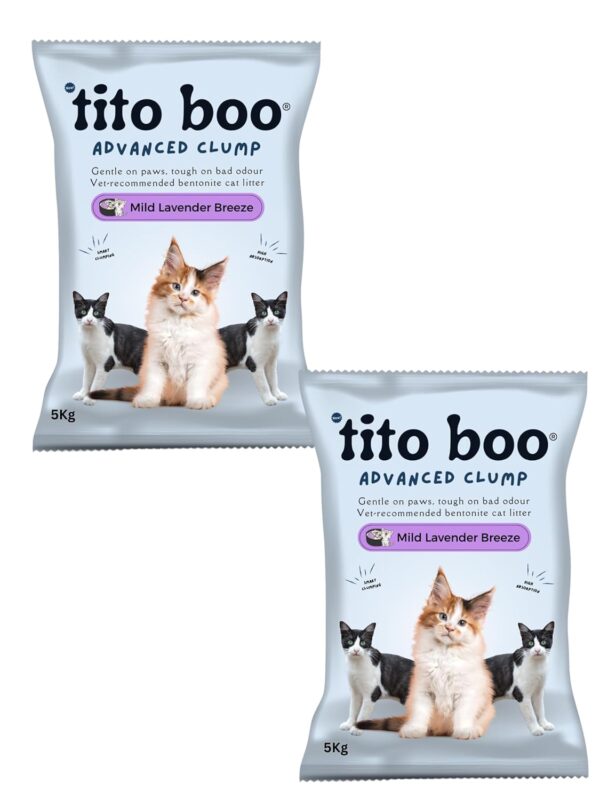Tito Boo Advanced Clump Bentonite Cat Litter Uncented