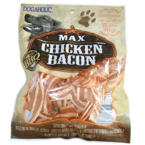 Dogaholic Soft Jerky Bacon Barbecue