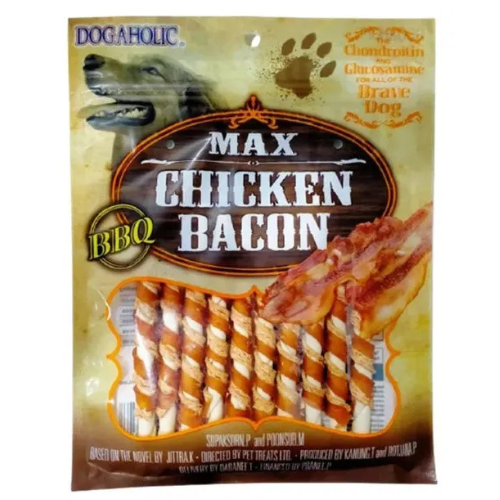 Dogaholic Soft Jerky Bacon Stick