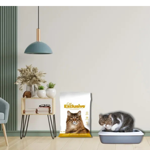 Intersand Cat's Exclusive Sodium Bentonite Clumping Unscented Cat Litter - Image 2