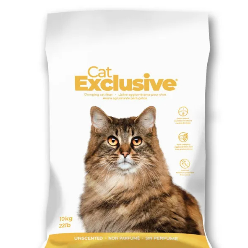 Intersand Cat's Exclusive Sodium Bentonite Clumping Unscented Cat Litter