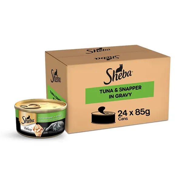 Sheba Tuna & Snapper in Gravy