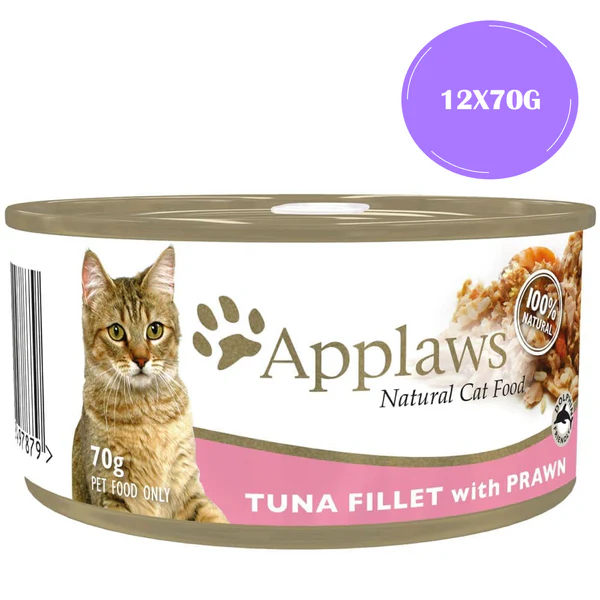 Applaws Tuna Fillet with Prawn in Broth - Image 2
