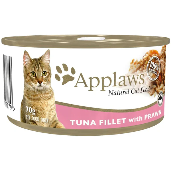 Applaws Tuna Fillet with Prawn in Broth