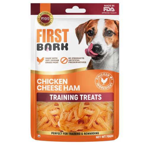 First Bark Jerky Chicken Cheese Ham