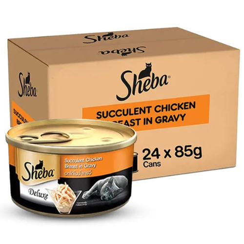 Sheba Succulent Chicken Breast in Gravy