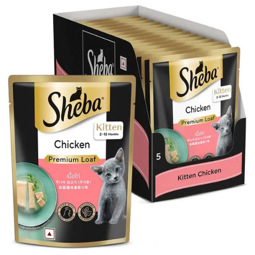 Sheba Chicken for Kitten