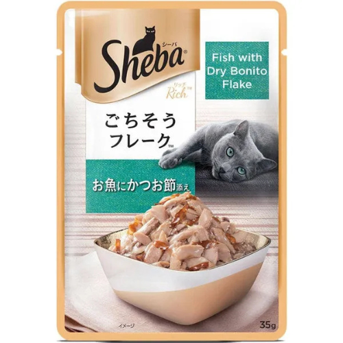 Sheba Fish with Dry Bonito Flakes