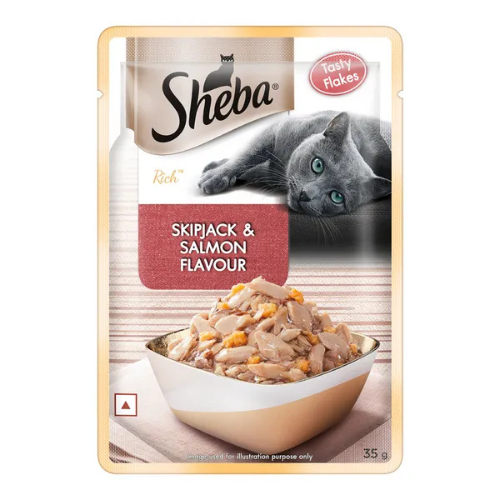 Sheba Skipjack & Salmon