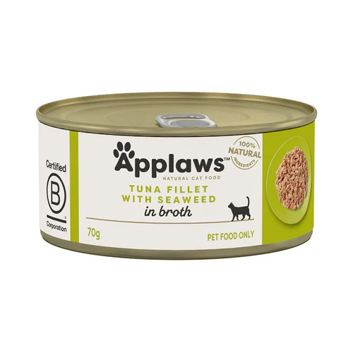 Applaws Tuna Fillet with Seaweed in Broth